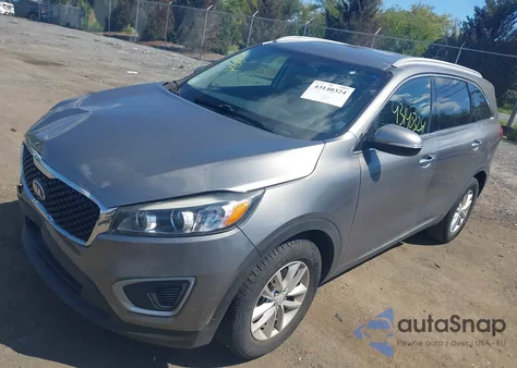 2017 Kia Sorento 2.4L Lx из США, поврежденный, VIN 5XYPG4A39HG217045